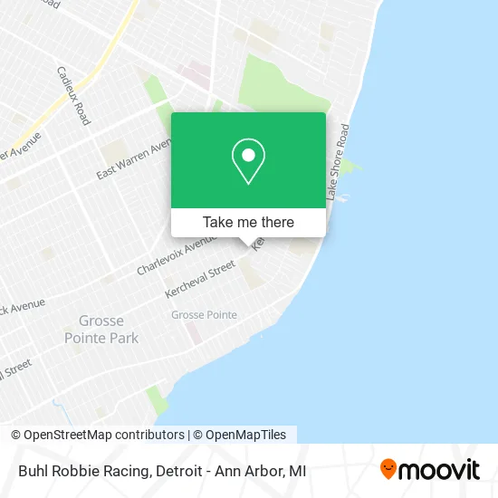 Buhl Robbie Racing map