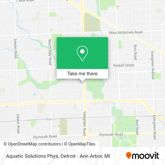 Aquatic Solutions Phys map