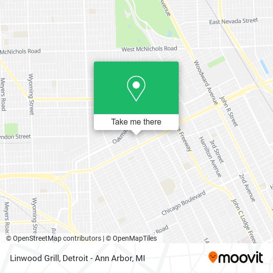 Linwood Grill map