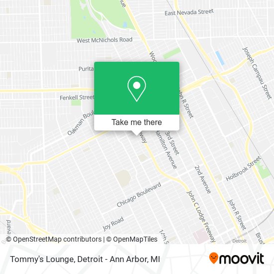 Tommy's Lounge map