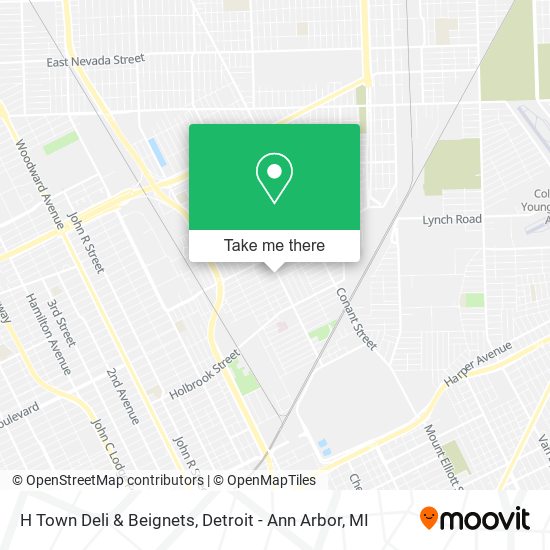 Mapa de H Town Deli & Beignets