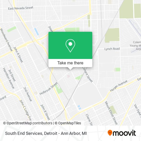 Mapa de South End Services