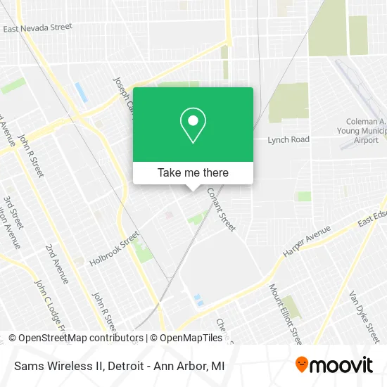 Sams Wireless II map