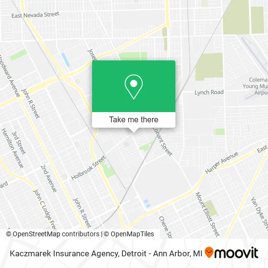 Kaczmarek Insurance Agency map