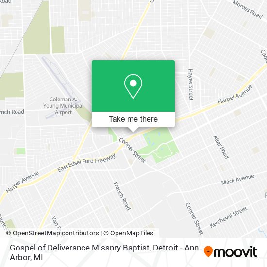 Mapa de Gospel of Deliverance Missnry Baptist