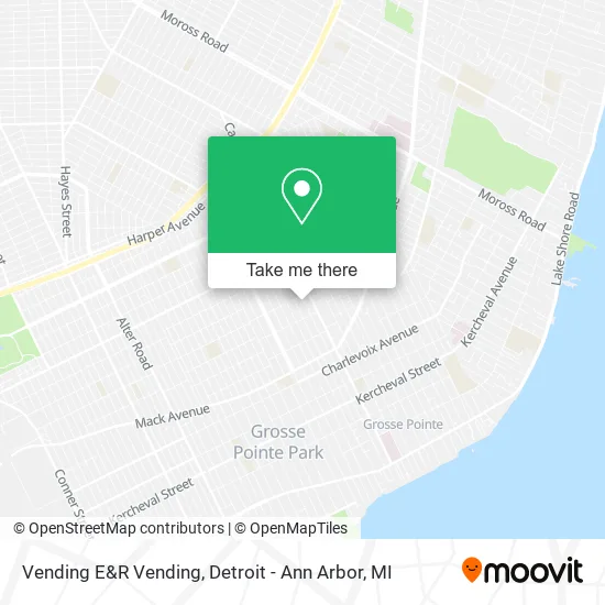 Vending E&R Vending map