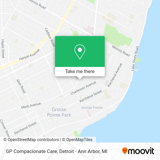 GP Compacionate Care map