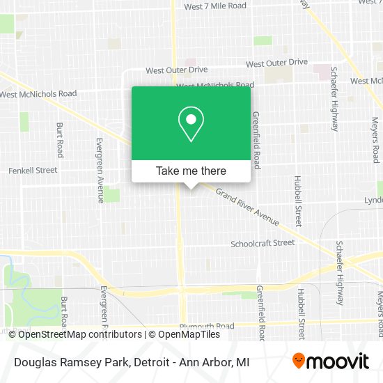 Douglas Ramsey Park map
