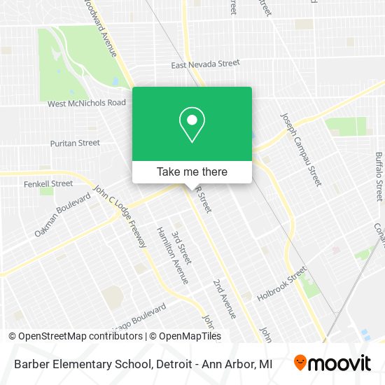 Barber Elementary School map