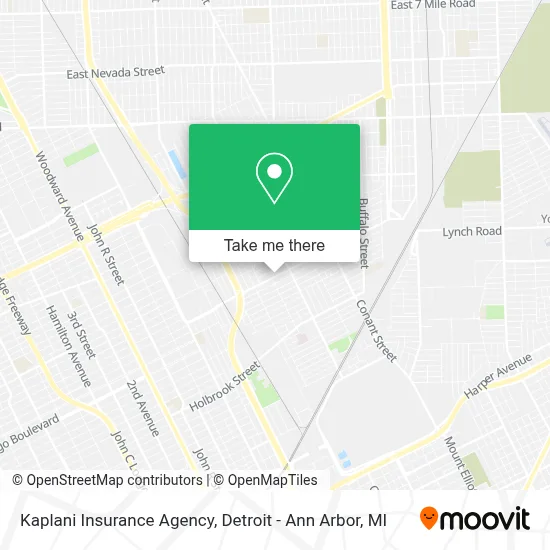 Kaplani Insurance Agency map