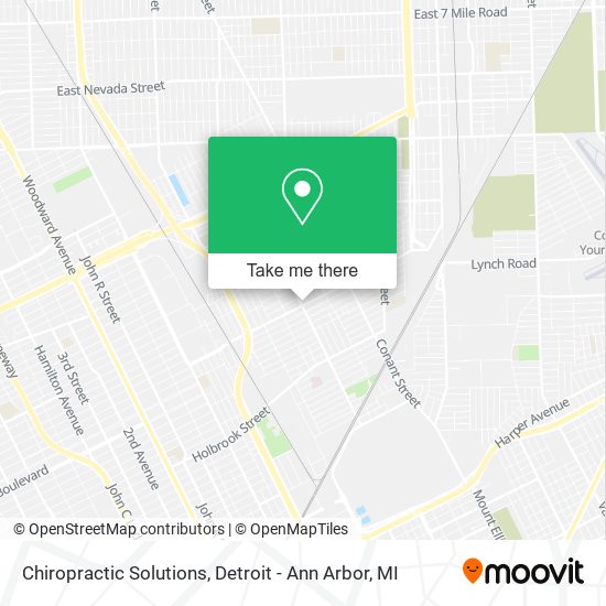 Chiropractic Solutions map