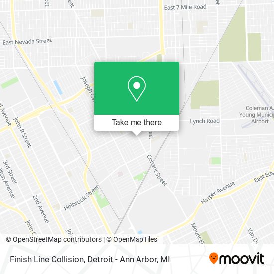 Mapa de Finish Line Collision