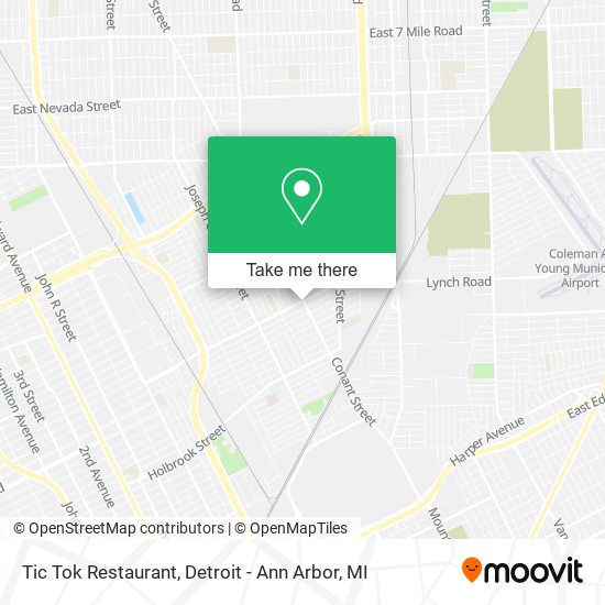 Tic Tok Restaurant map