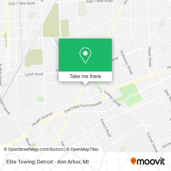 Elite Towing map