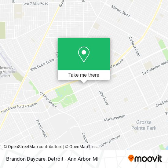 Mapa de Brandon Daycare