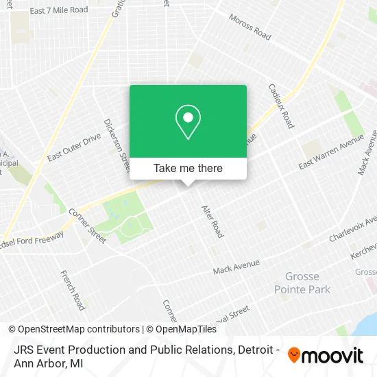 JRS Event Production and Public Relations map