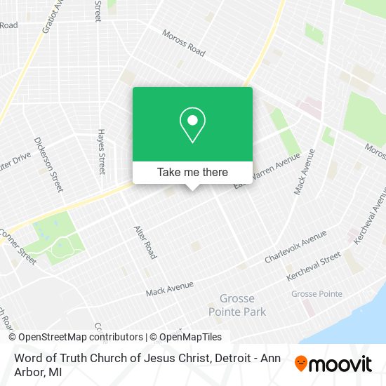 Word of Truth Church of Jesus Christ map