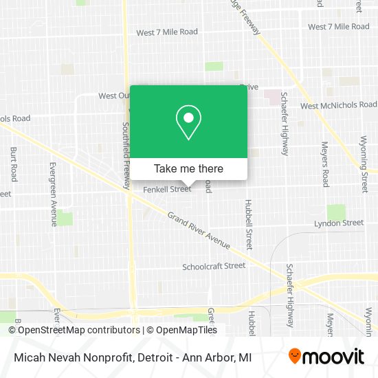 Micah Nevah Nonprofit map