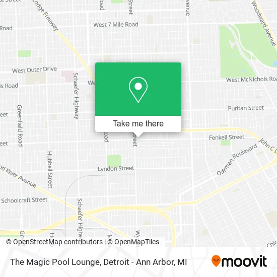 The Magic Pool Lounge map