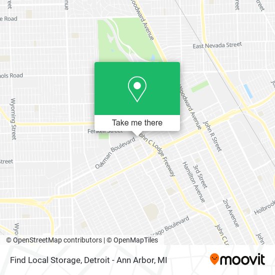 Mapa de Find Local Storage