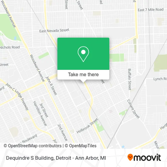 Dequindre S Building map