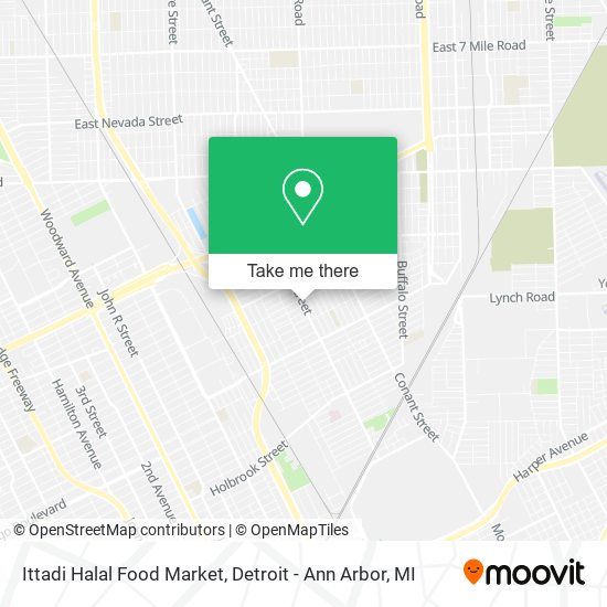 Mapa de Ittadi Halal Food Market