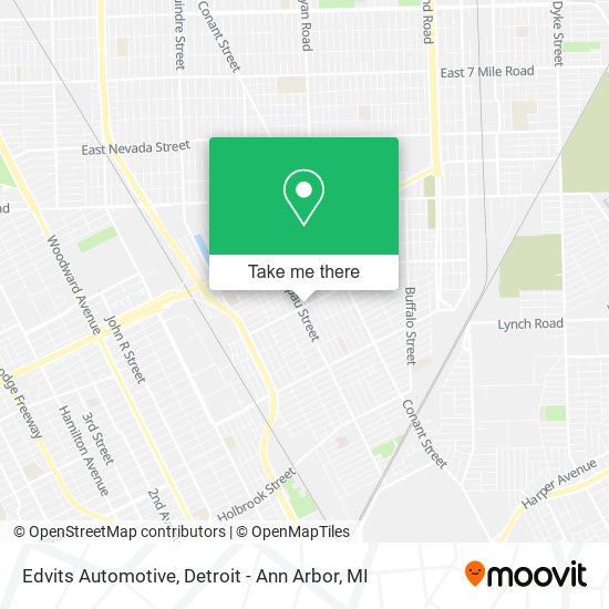 Edvits Automotive map