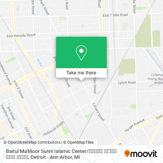 Mapa de Baitul Ma'Moor Sunni Islamic Center / বাইতুল মা'মুর জামে মসজিদ