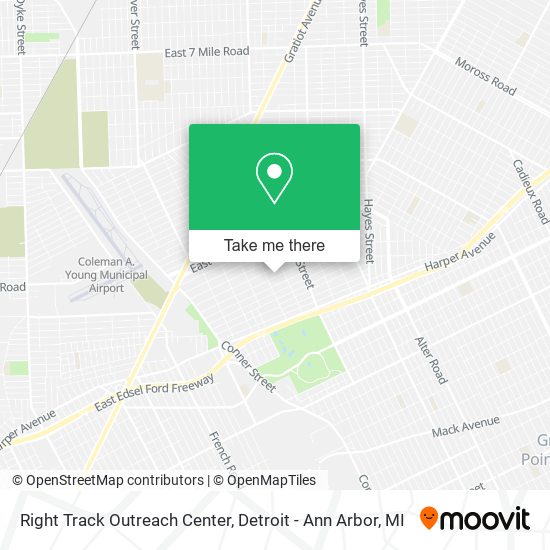 Mapa de Right Track Outreach Center