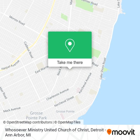 Whosoever Ministry United Church of Christ map