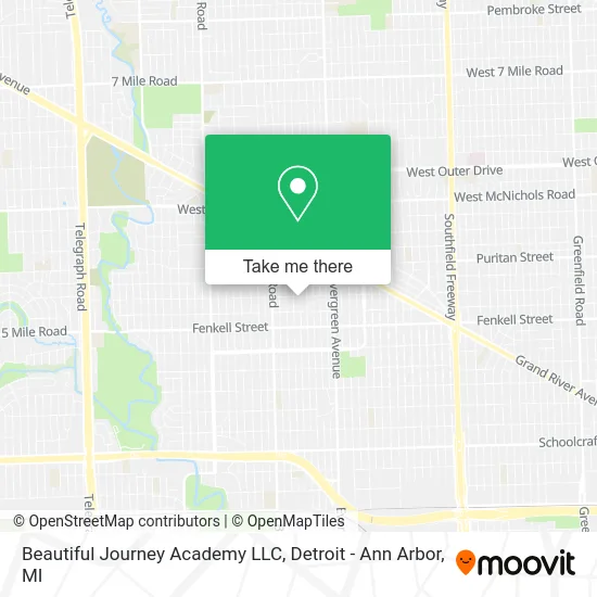 Beautiful Journey Academy LLC map