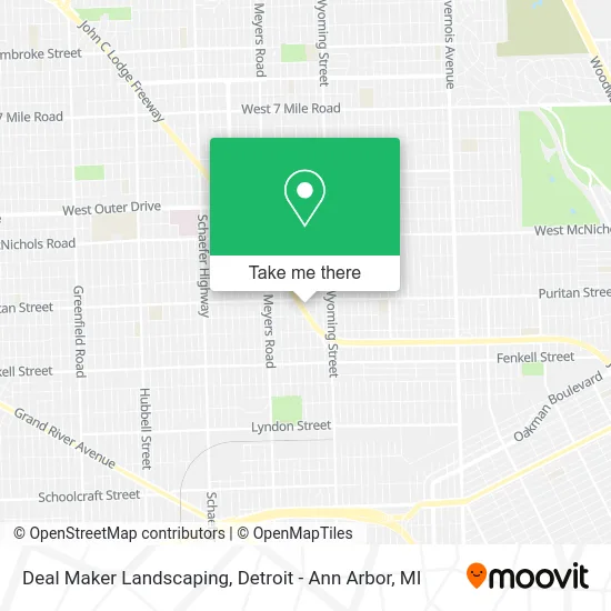 Deal Maker Landscaping map