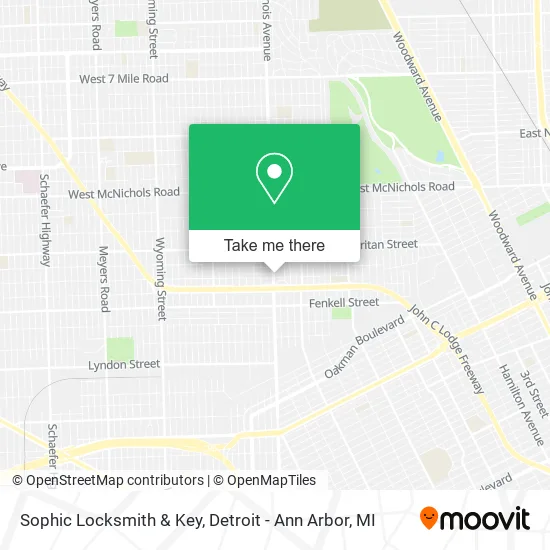 Sophic Locksmith & Key map