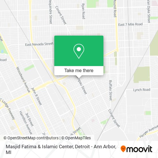 Mapa de Masjid Fatima & Islamic Center