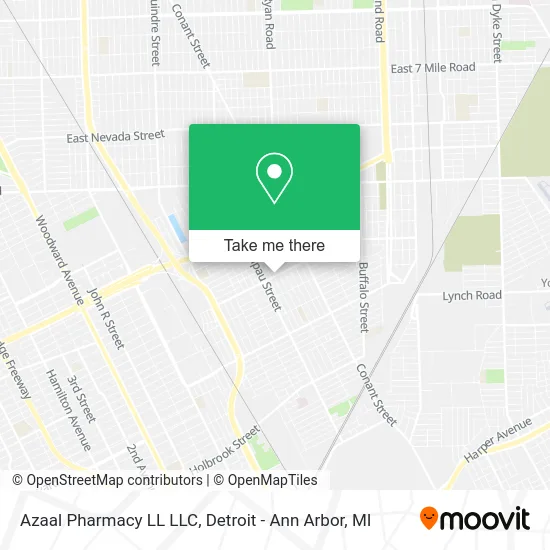 Azaal Pharmacy LL LLC map