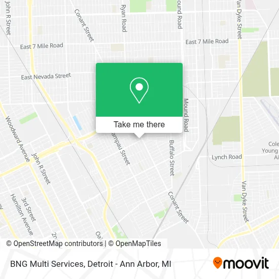 BNG Multi Services map