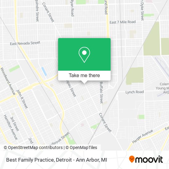 Best Family Practice map