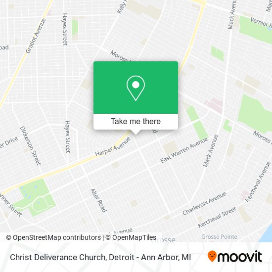 Christ Deliverance Church map