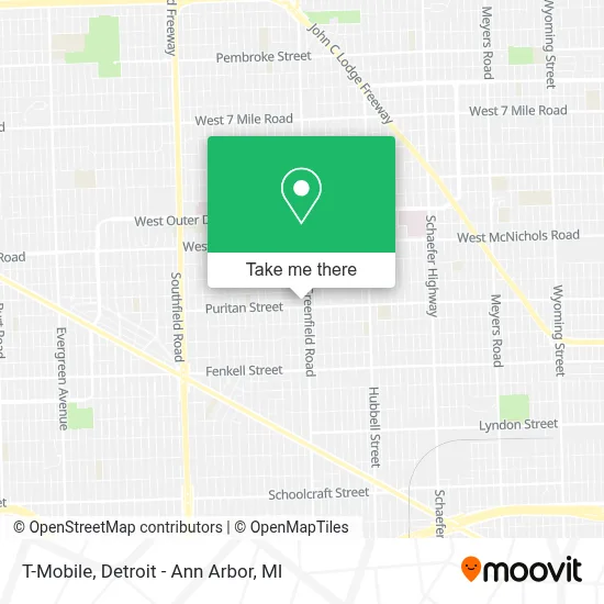 T-Mobile map