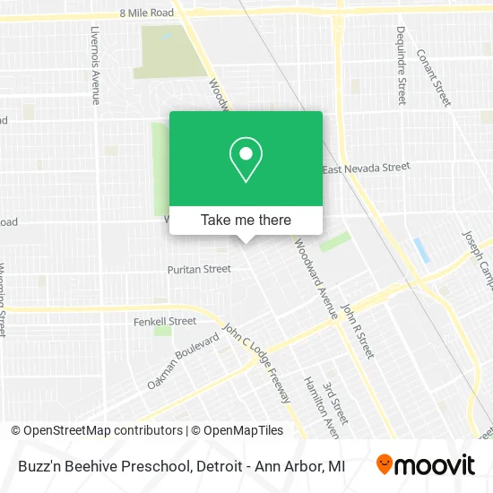 Mapa de Buzz'n Beehive Preschool