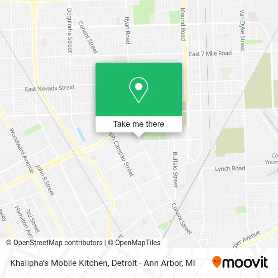 Khalipha's Mobile Kitchen map