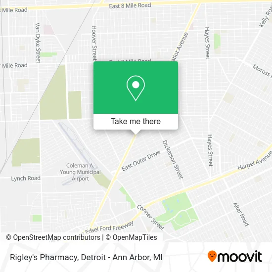 Rigley's Pharmacy map