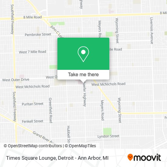 Times Square Lounge map