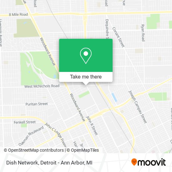 Dish Network map