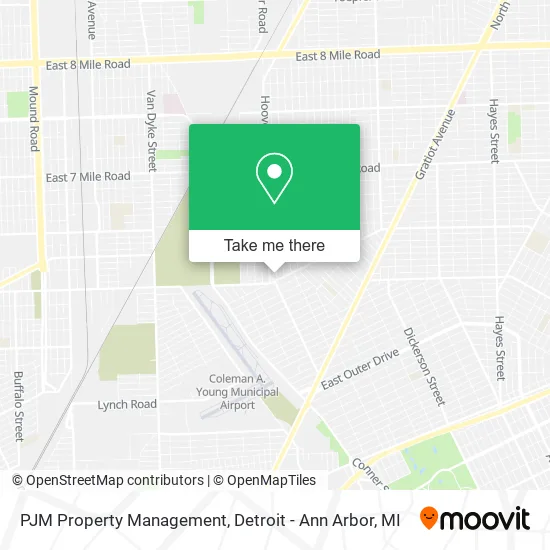 PJM Property Management map