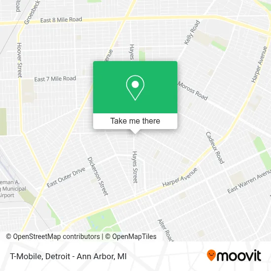 T-Mobile map