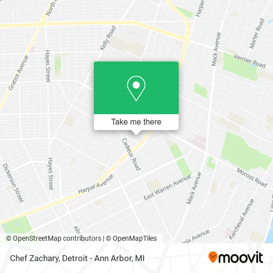 Chef Zachary map