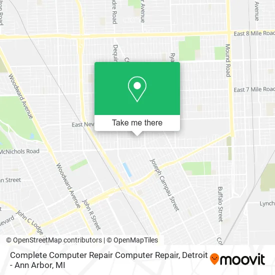 Complete Computer Repair Computer Repair map
