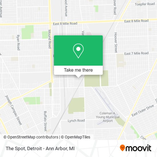 Mapa de The Spot