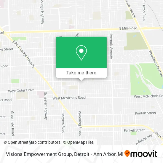 Visions Empowerment Group map